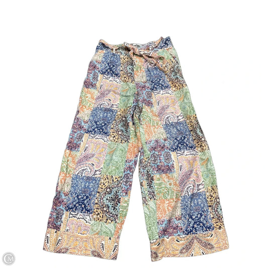Pants Linen By Rachel Zoe In Multi-colored, Size: M