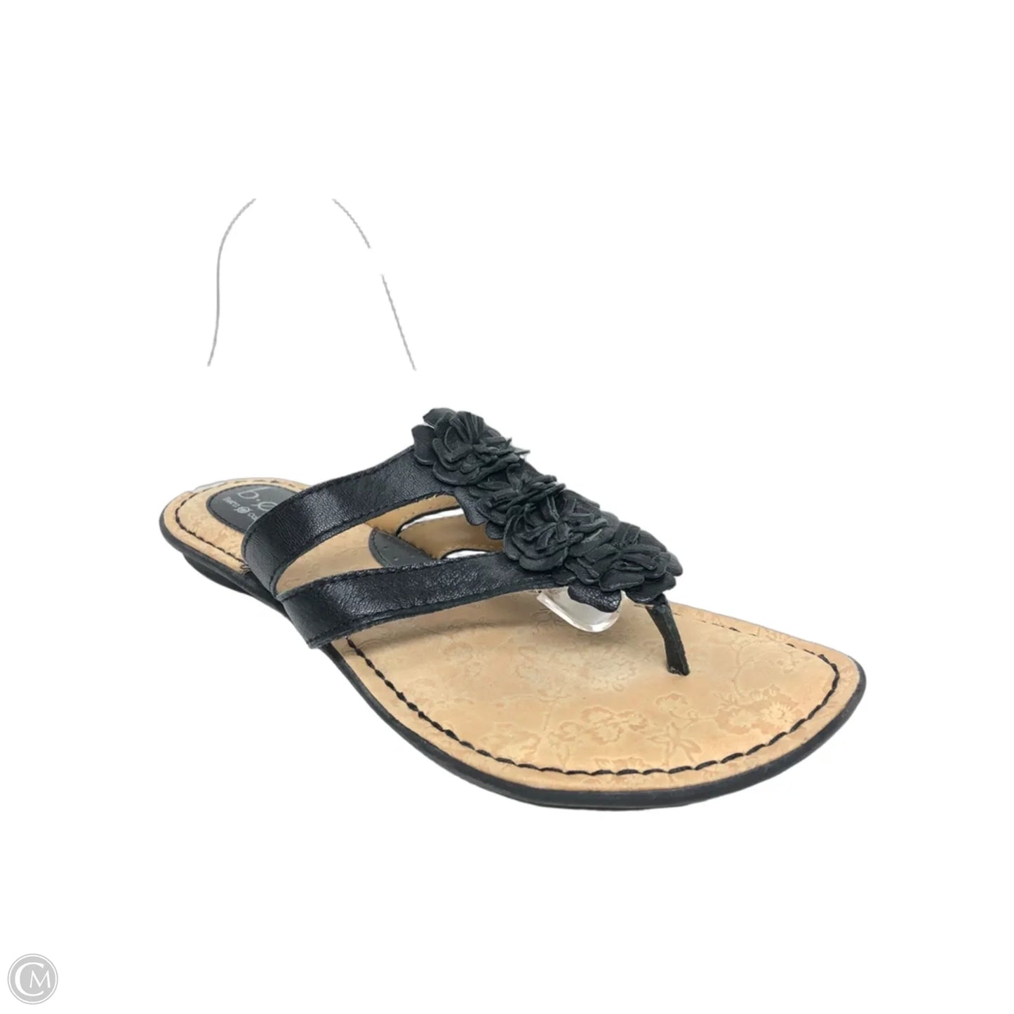 Sandals Flats By Boc In Black, Size: