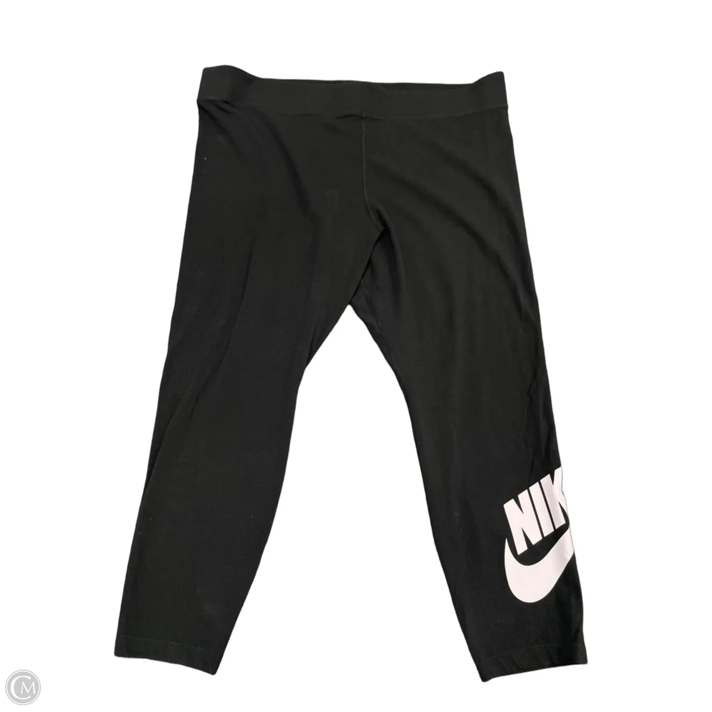 Athletic Leggings By Nike In Black, Size: 2x