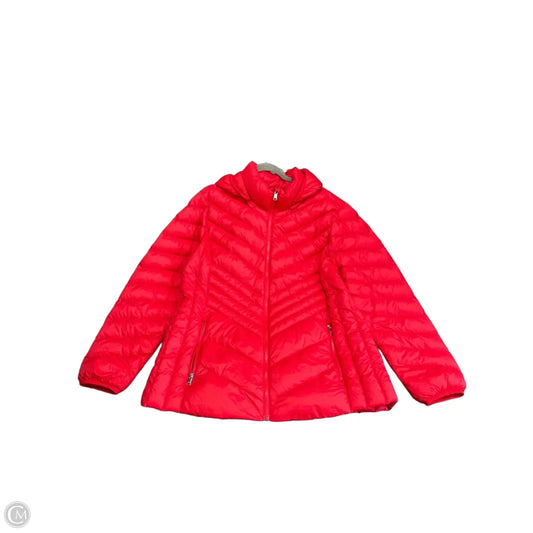 Jacket Puffer & Quilted By London Fog In Red, Size: Xxl