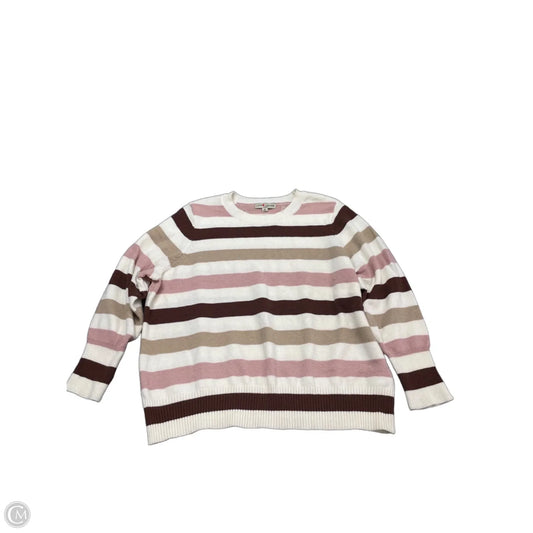 Sweater By Cme In Striped Pattern, Size: 2x