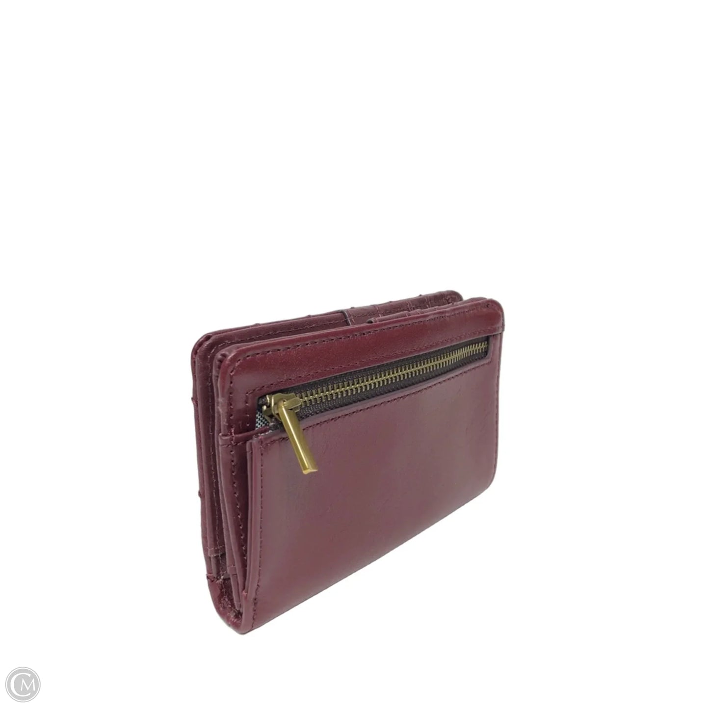 Wallet Leather By Fossil, Size: Small