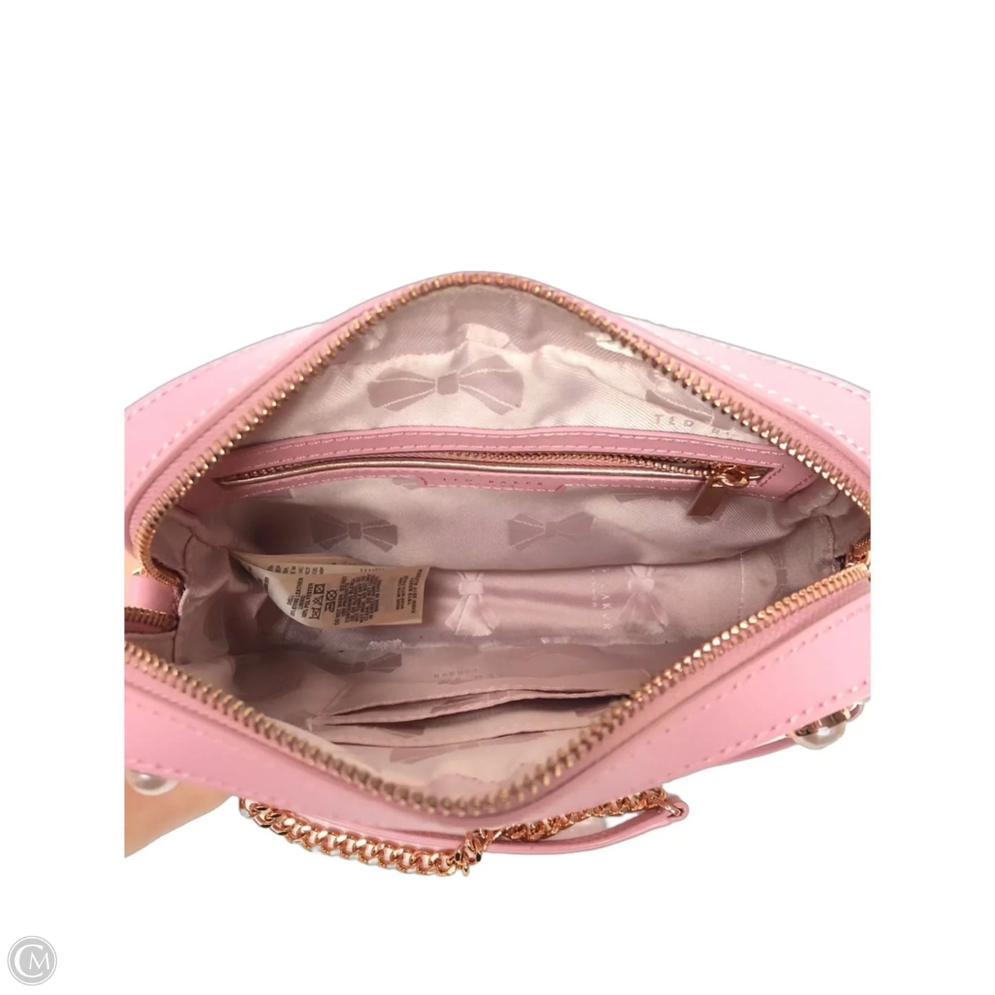 Crossbody Leather By Ted Baker, Size: Small