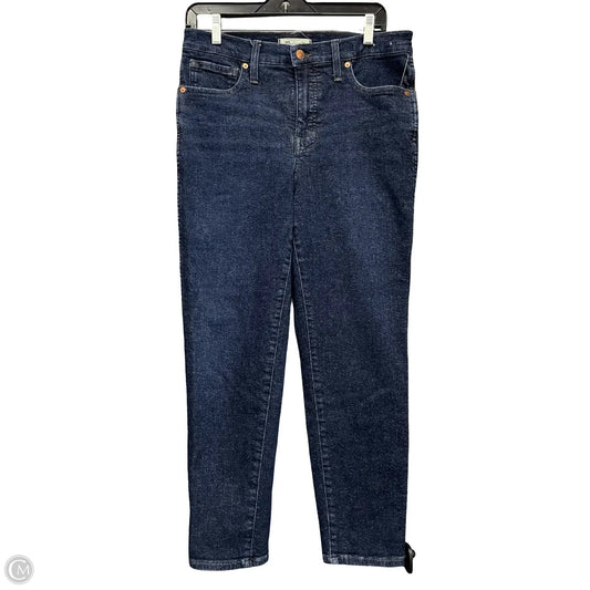 Jeans Skinny By Madewell In Blue, Size: 10