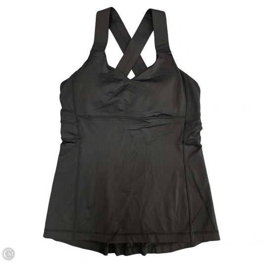 Athletic Tank Top By Lululemon In Black, Size: 8