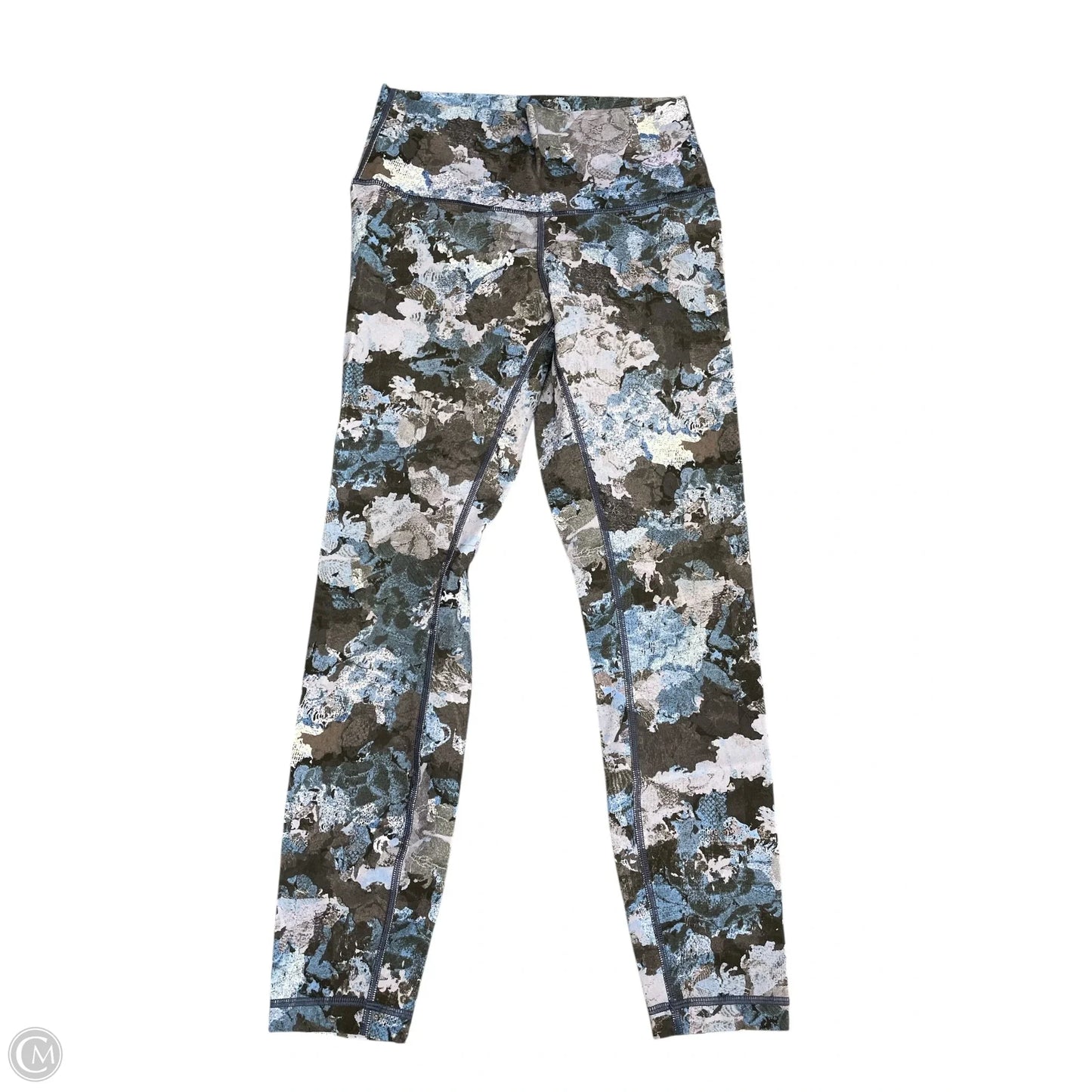 Athletic Leggings By Lululemon In Blue, Size: 6