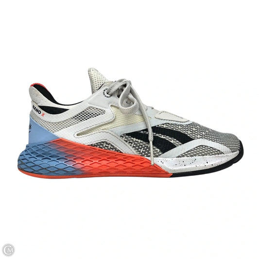 Shoes Athletic By Reebok In Blue & Orange, Size: 6