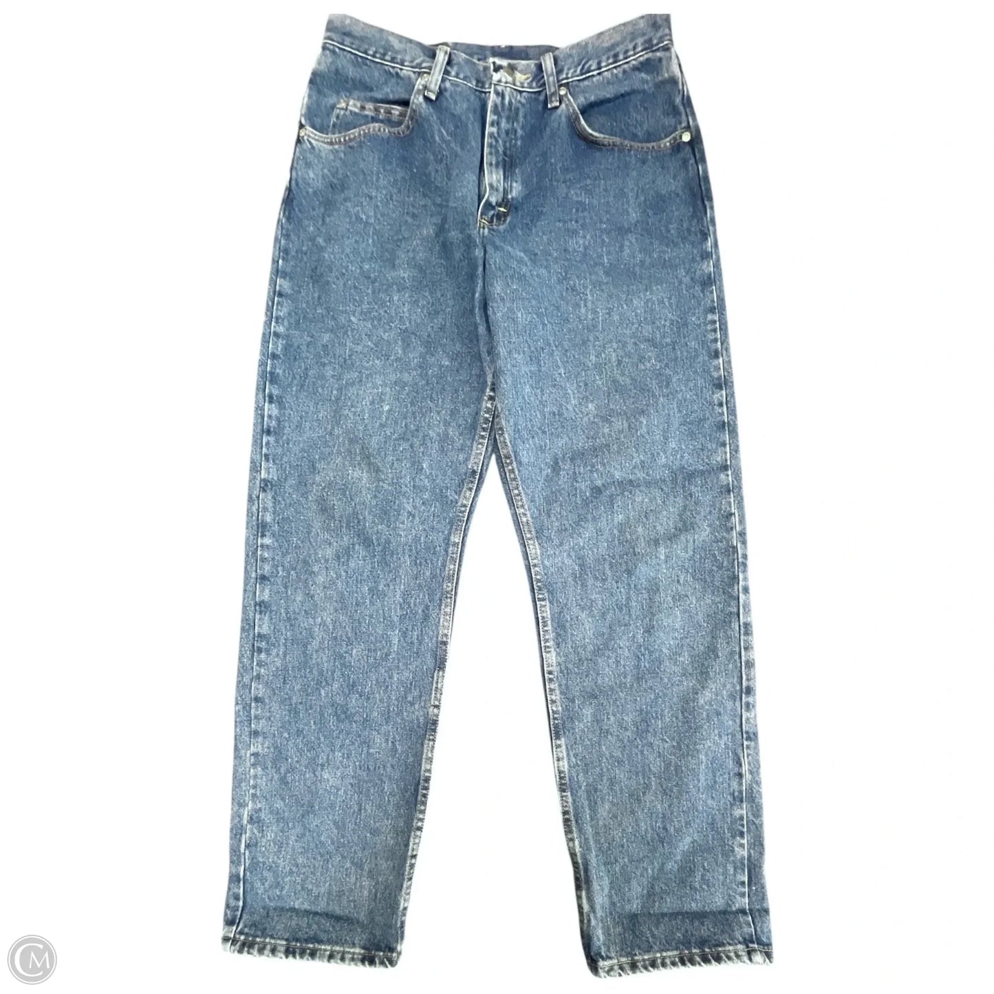 Jeans Straight By Wrangler In Blue, Size: 16