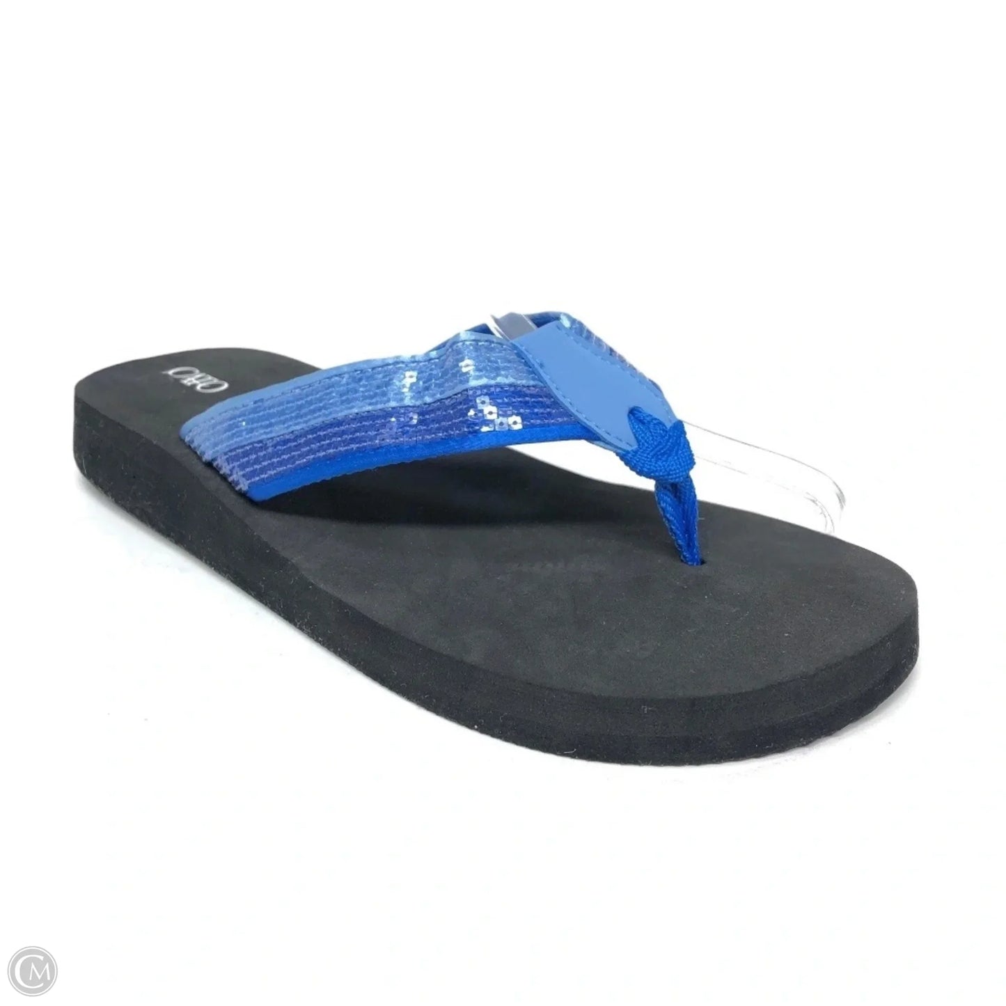 Sandals Flip Flops By Cato In Blue, Size: 10