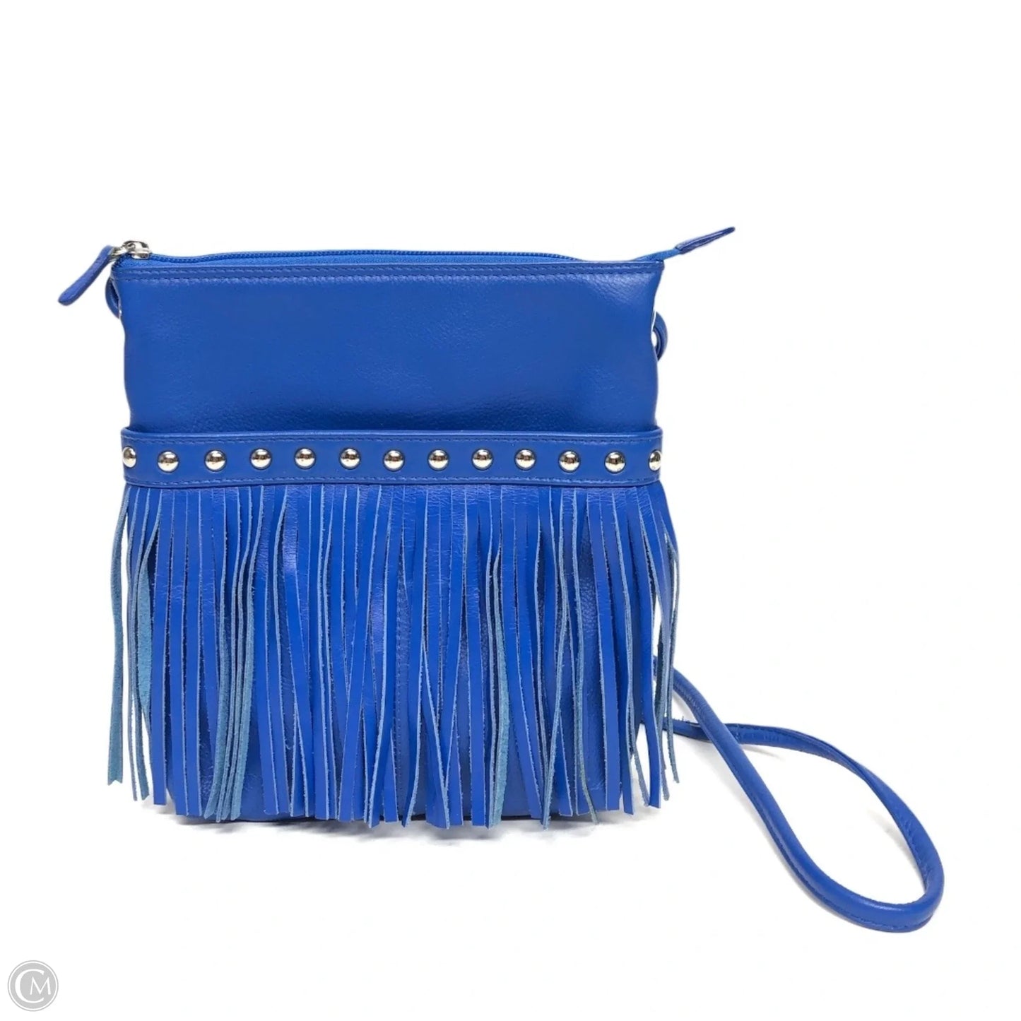 Crossbody Leather By Clothes Mentor, Size: Small