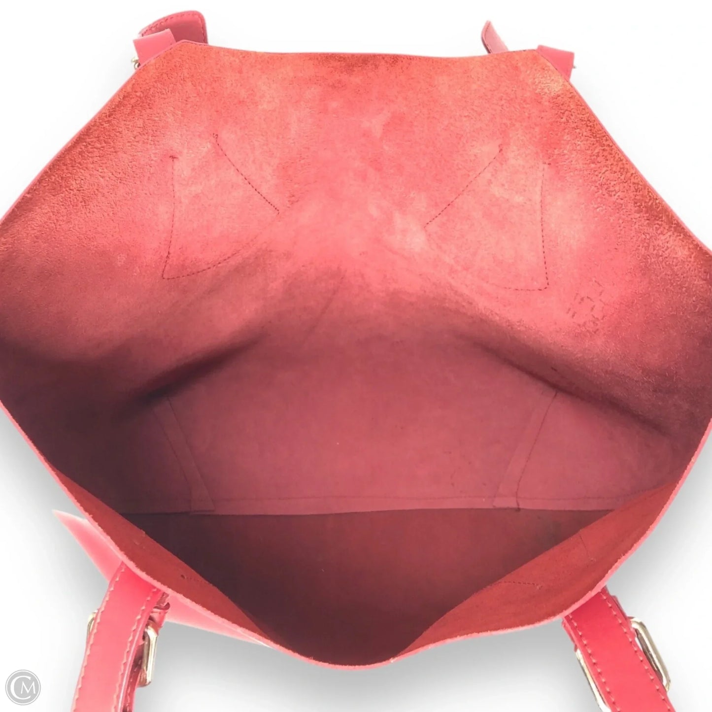 Tote Leather By Clothes Mentor, Size: Large