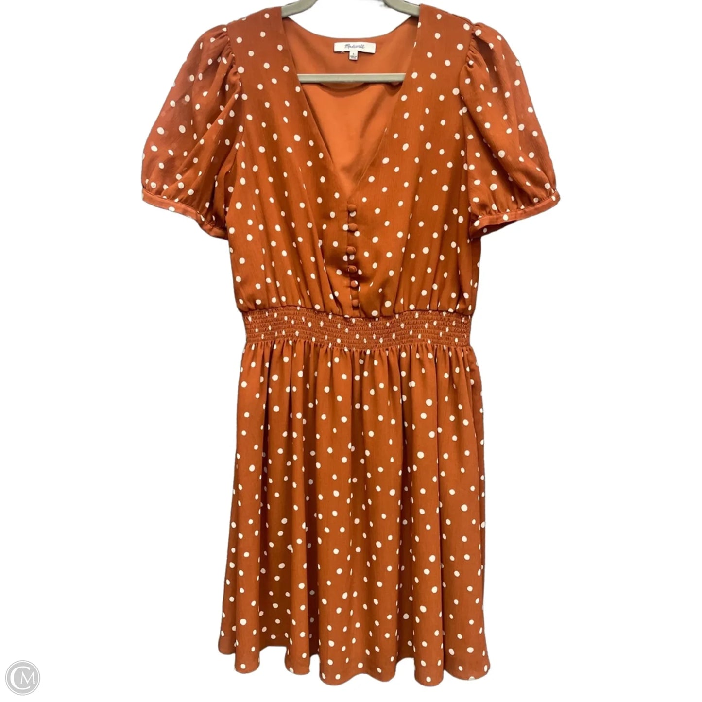 Dress Casual Short By Madewell In Orange, Size: S