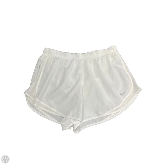 Athletic Shorts By Nike Apparel In White, Size: 1x