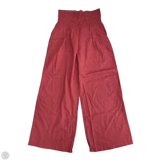 Pants Wide Leg By Clothes Mentor In Red, Size: M