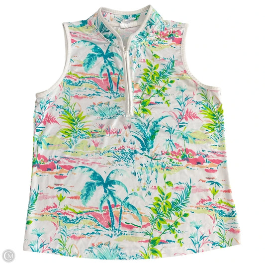 Top Sleeveless By Sigrid Olsen In Multi-colored, Size: S