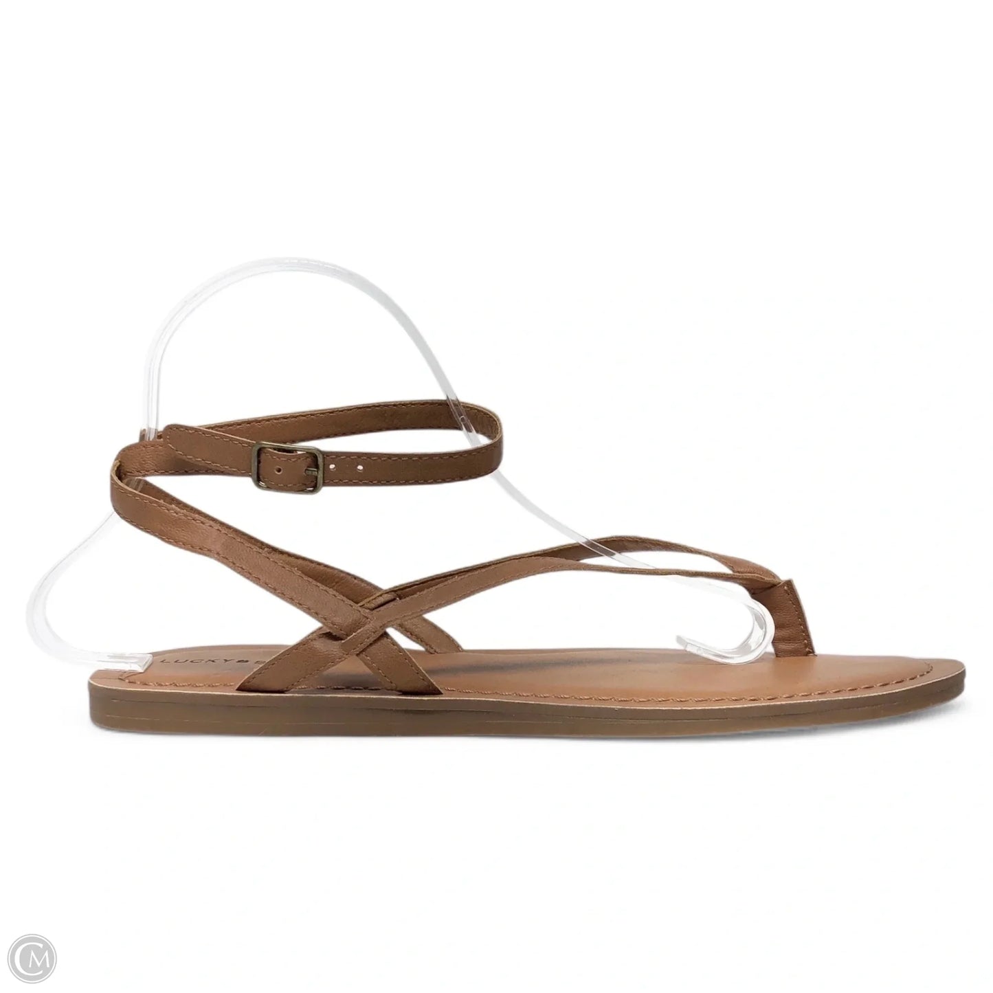 Sandals Flats By Lucky Brand In Brown, Size: 11