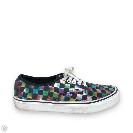 Shoes Sneakers By Vans In Multi-colored, Size: 10