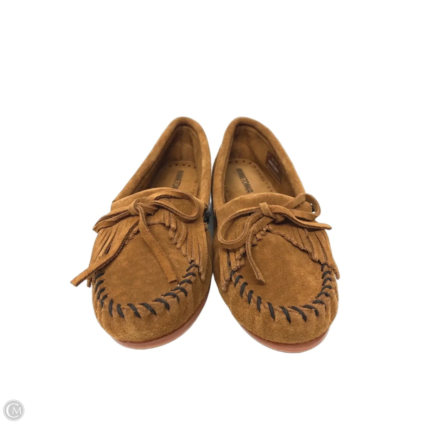 Shoes Flats By Minnetonka In Brown, Size: 8.5