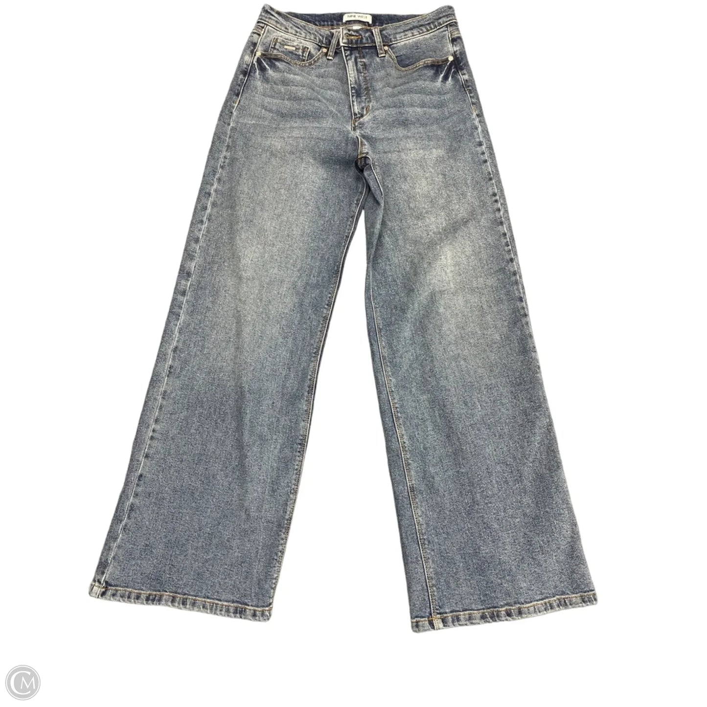 Jeans Wide Leg By Nine West In Blue, Size: 6