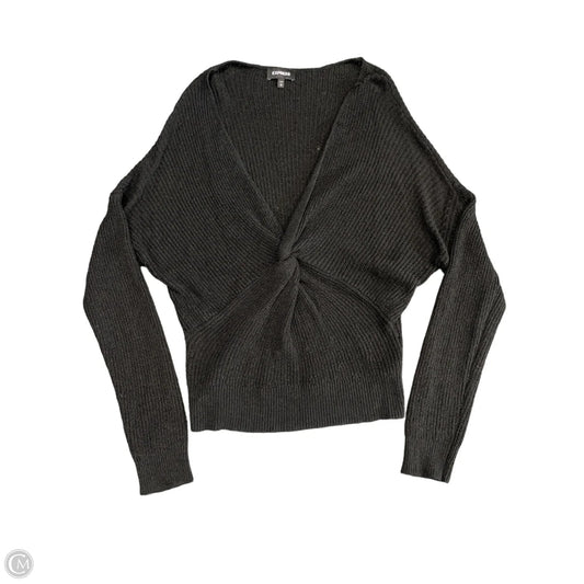 Sweater By Express In Black, Size: Xl