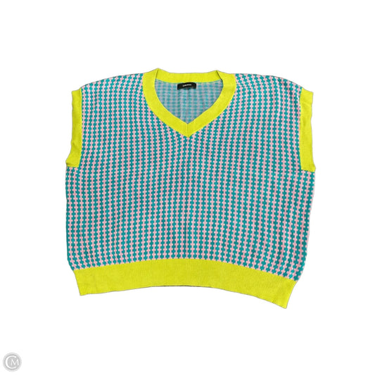 Sweater Short Sleeve By Dokotoo In Multi-colored, Size: 2x