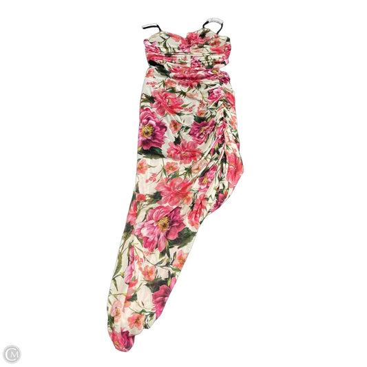 Dress Casual Midi By Express In Floral Print, Size: M