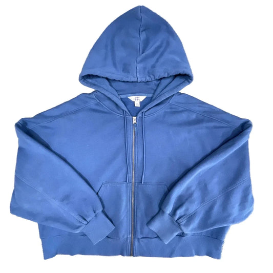 Sweatshirt Hoodie By Joy Lab In Blue, Size: Xxl