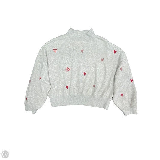 Sweatshirt Crewneck By Lou And Grey In Grey, Size: Xl