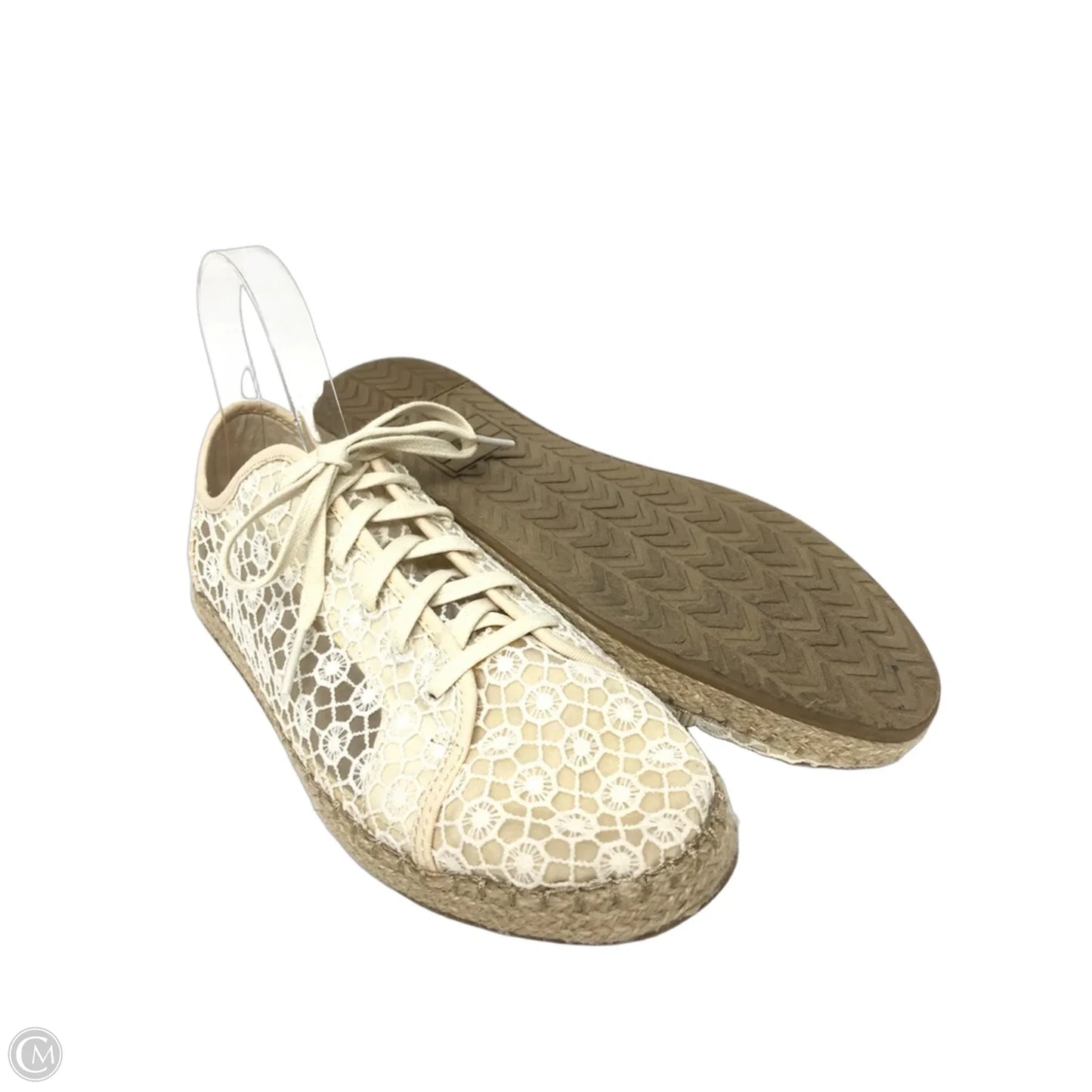 Shoes Sneakers By Toms In Cream, Size: 9.5