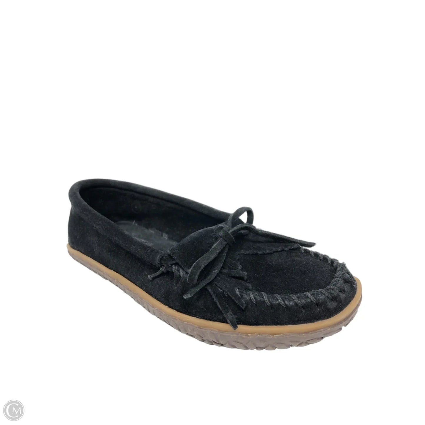 Shoes Flats By Minnetonka In Black, Size: 9