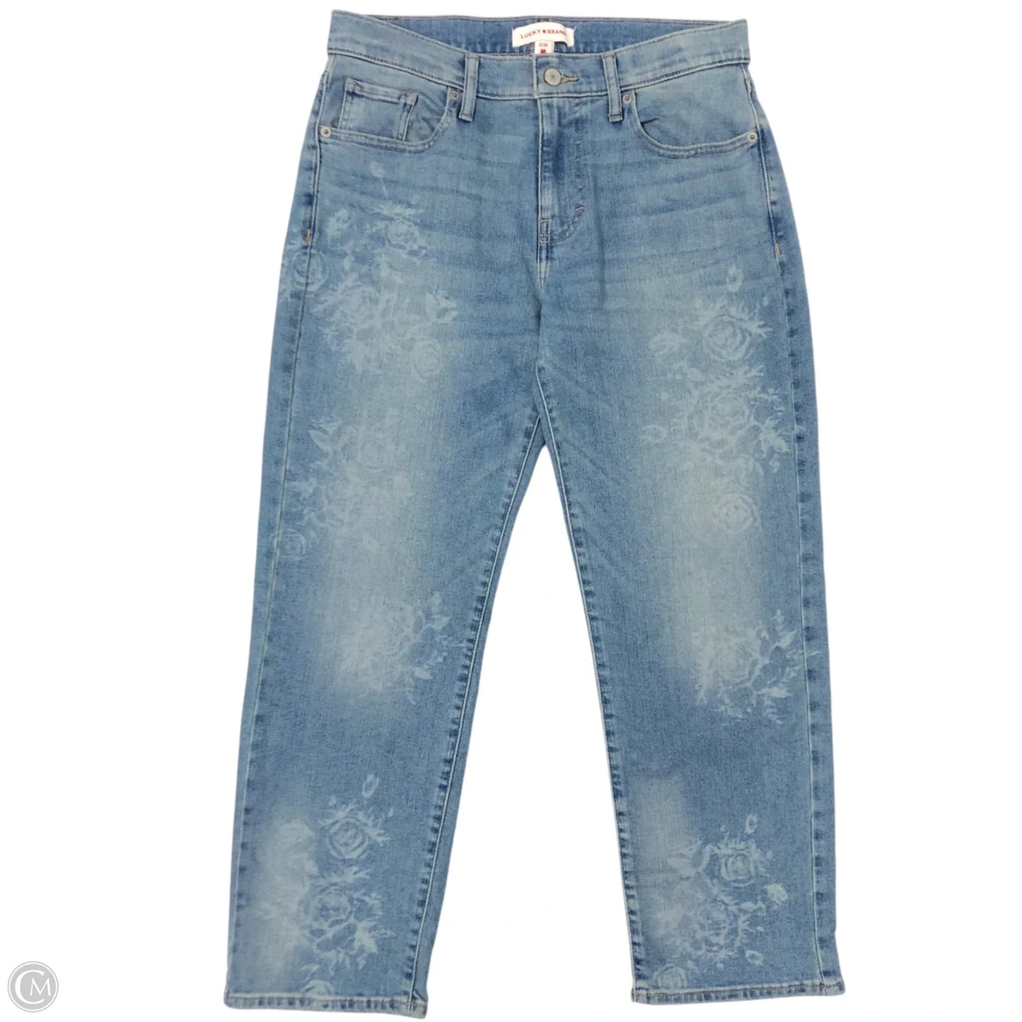 Jeans Cropped By Lucky Brand In Blue, Size: 2