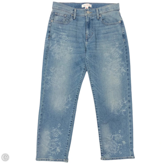 Jeans Cropped By Lucky Brand In Blue, Size: 2