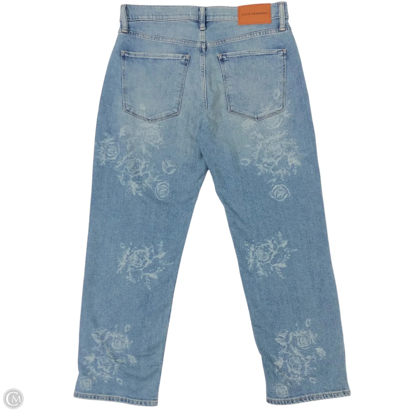 Jeans Cropped By Lucky Brand In Blue, Size: 2