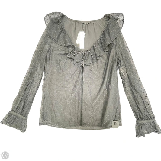 Top Long Sleeve By J. Crew In Black, Size: M