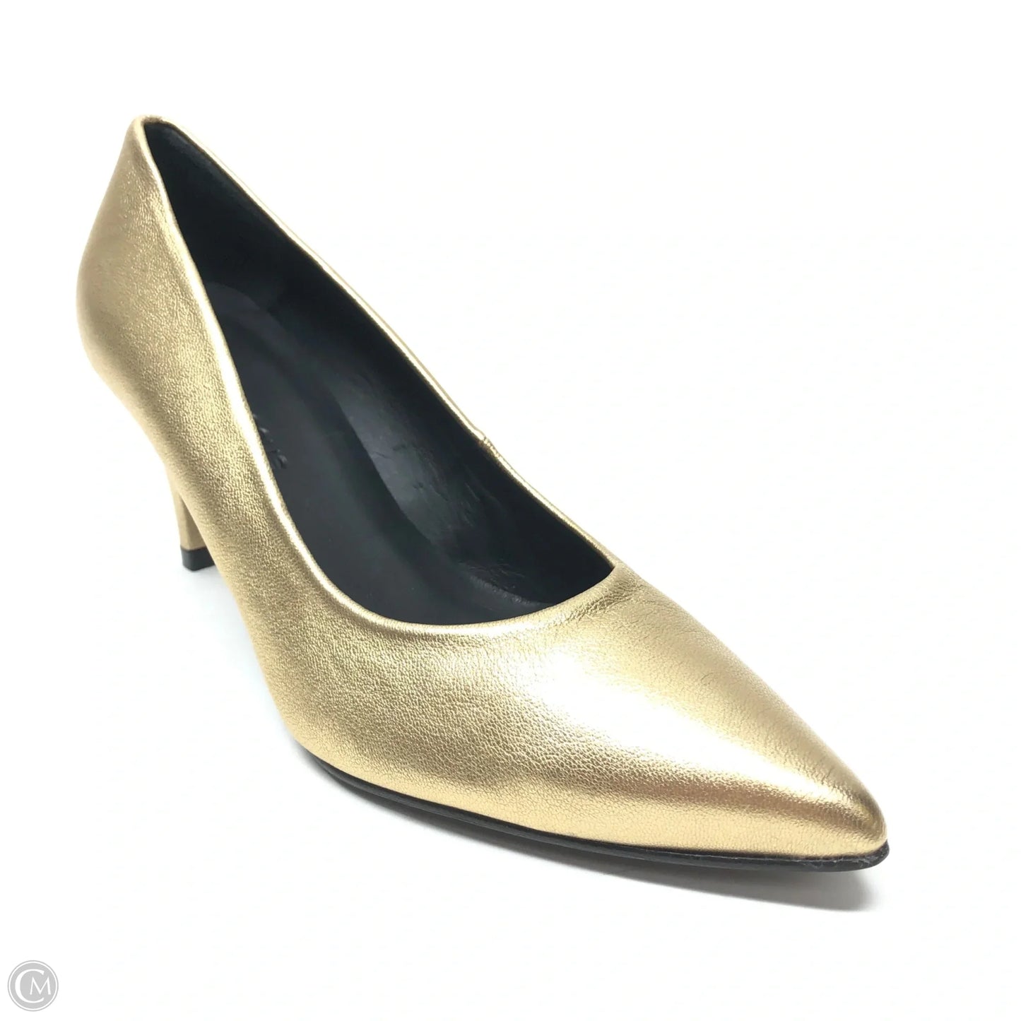 Shoes Heels Stiletto By Clothes Mentor In Gold, Size: 8
