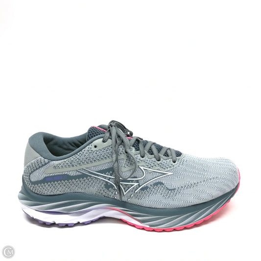 Shoes Athletic By Mizuno In Grey, Size: 10.5