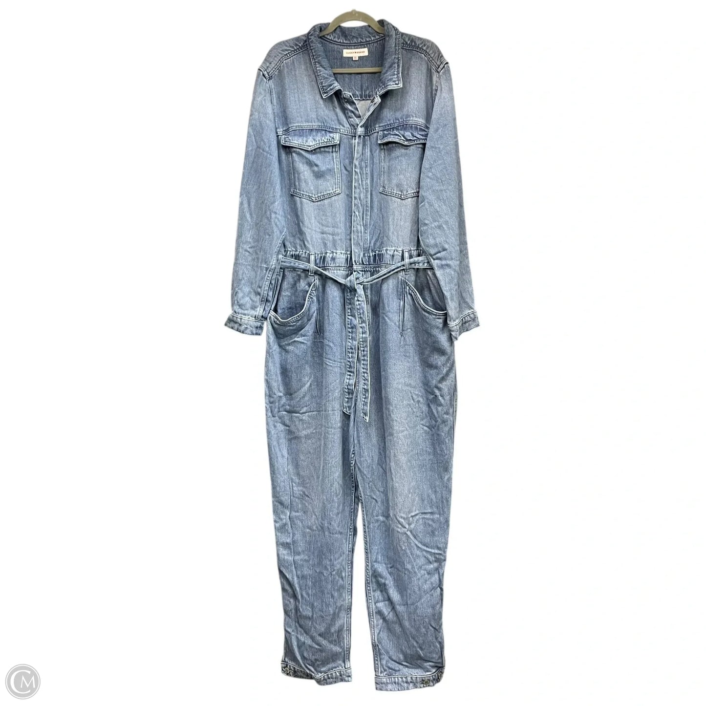 Jumpsuit By Lucky Brand In Blue, Size: Xxl