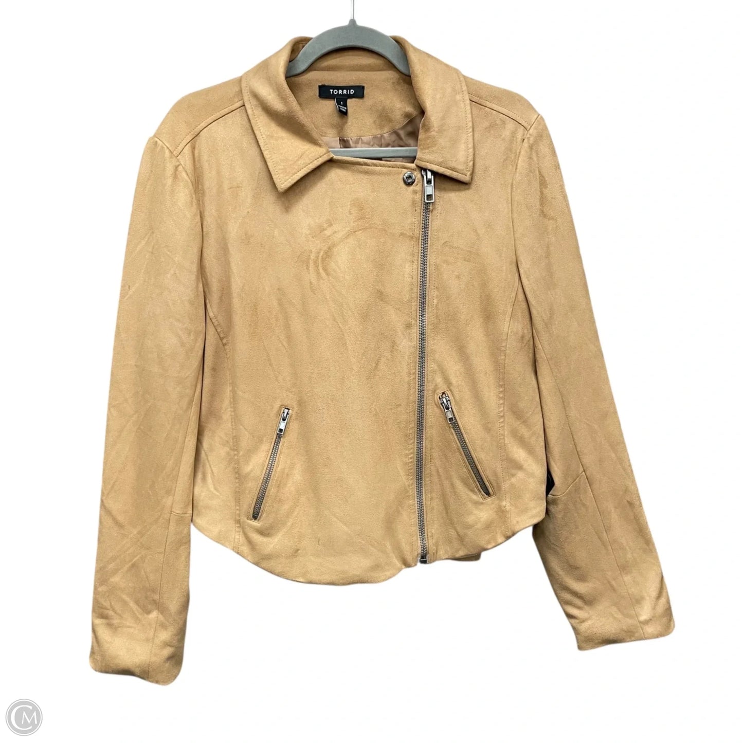 Jacket Other By Torrid In Tan, Size: 1x