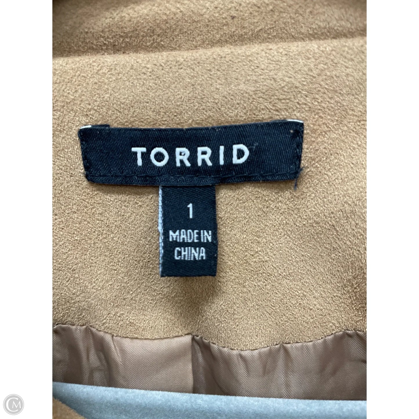 Jacket Other By Torrid In Tan, Size: 1x