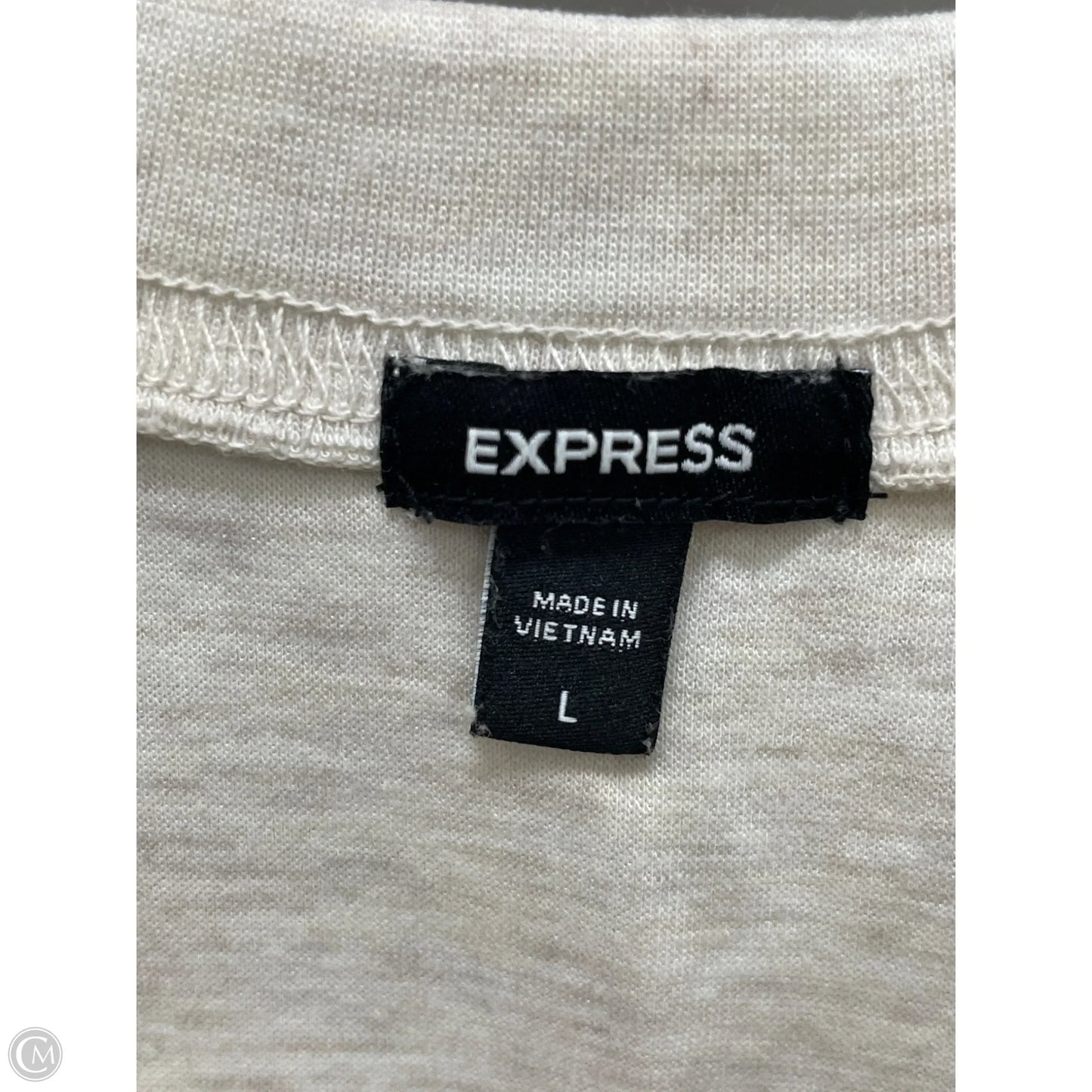 Lounge Set Pants By Express In Beige, Size: L