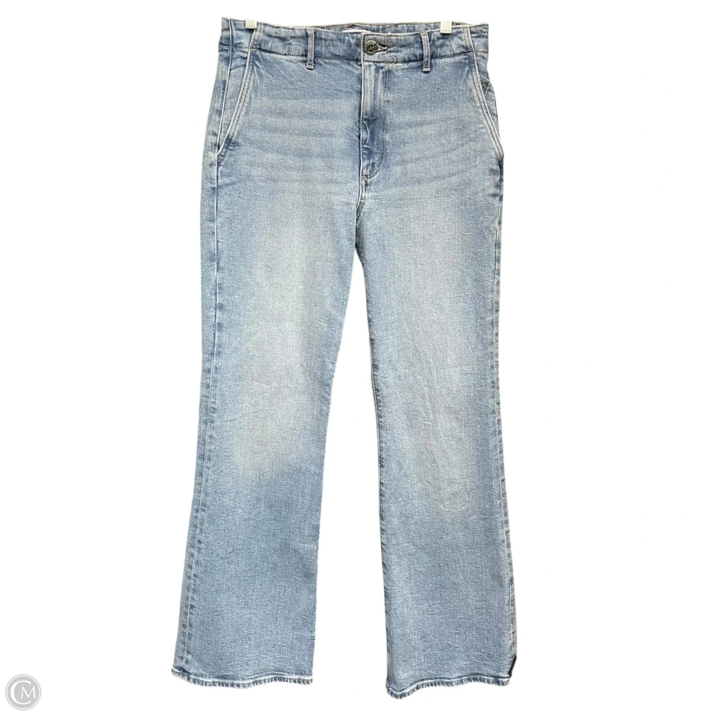 Jeans Boot Cut By Loft In Blue Denim, Size: 4