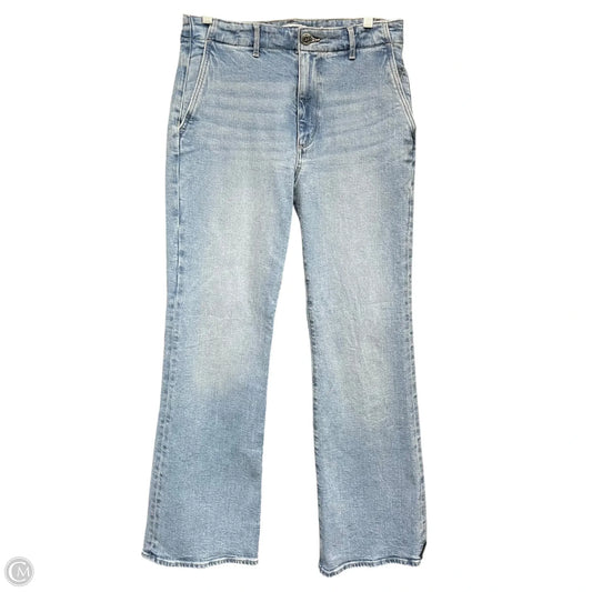 Jeans Boot Cut By Loft In Blue Denim, Size: 4