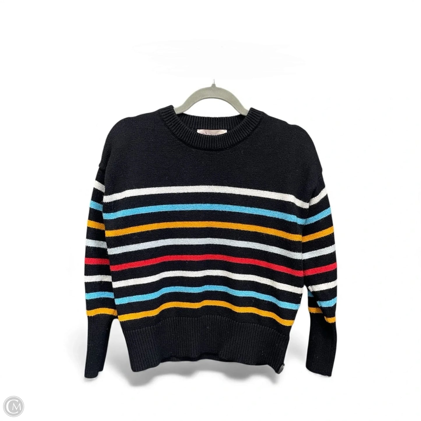 Sweater By Philosophy In Striped Pattern, Size: S