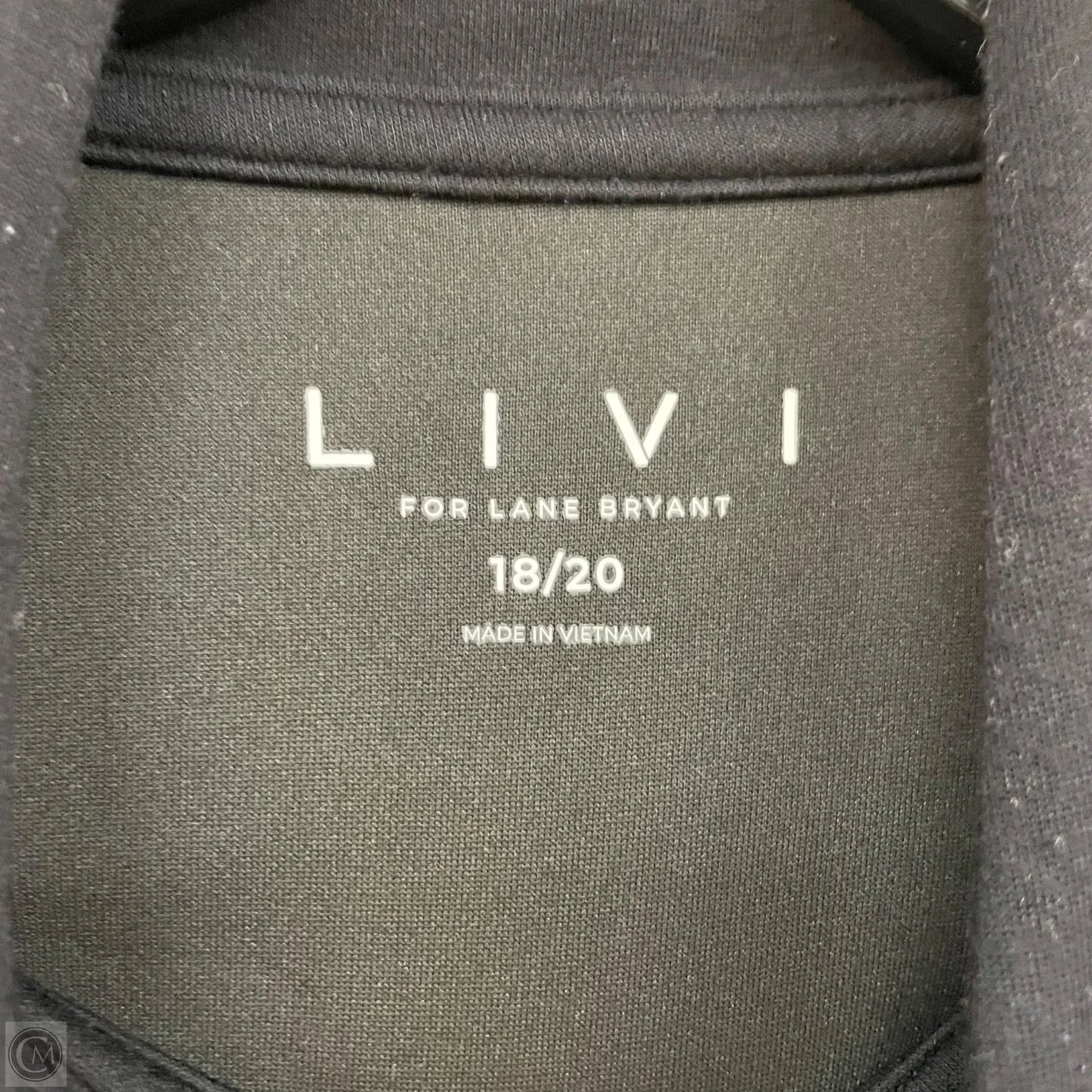 Lounge Set Pants By Livi Active In Black & White, Size: 18