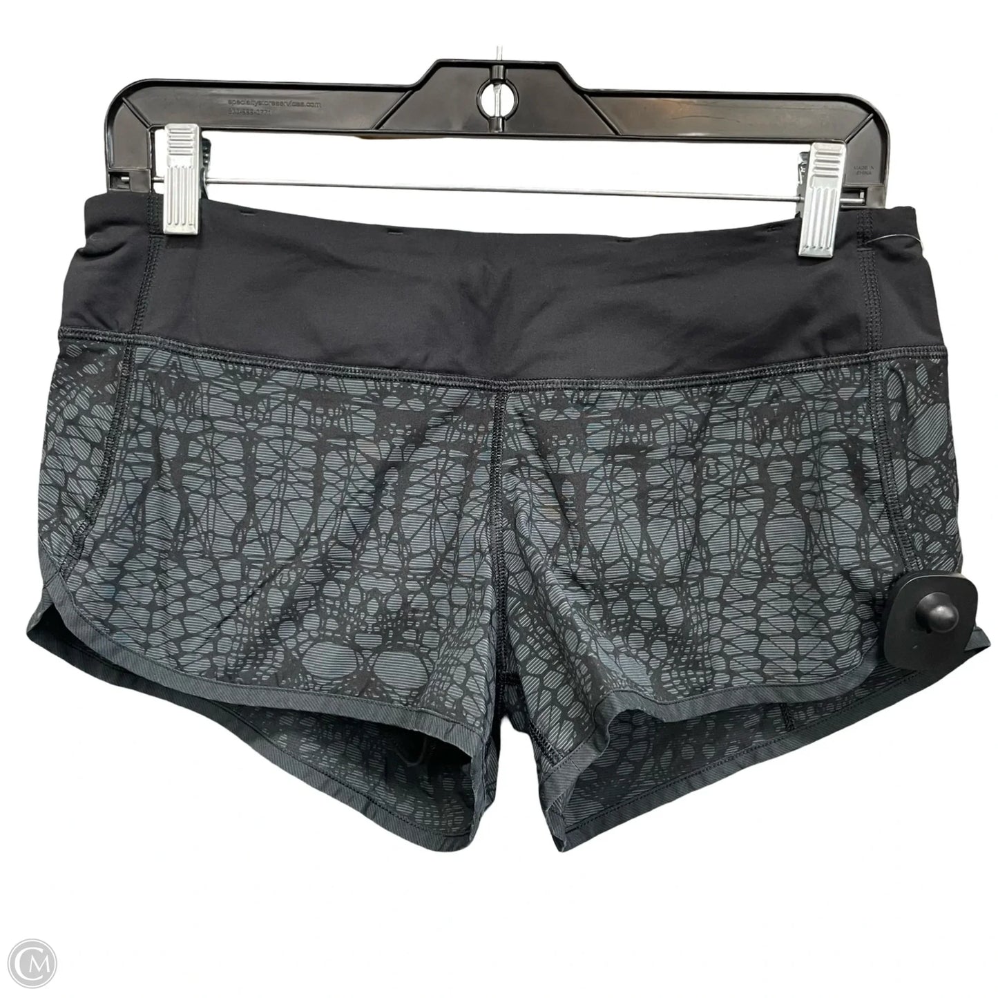 Athletic Shorts By Lululemon In Black, Size: 6