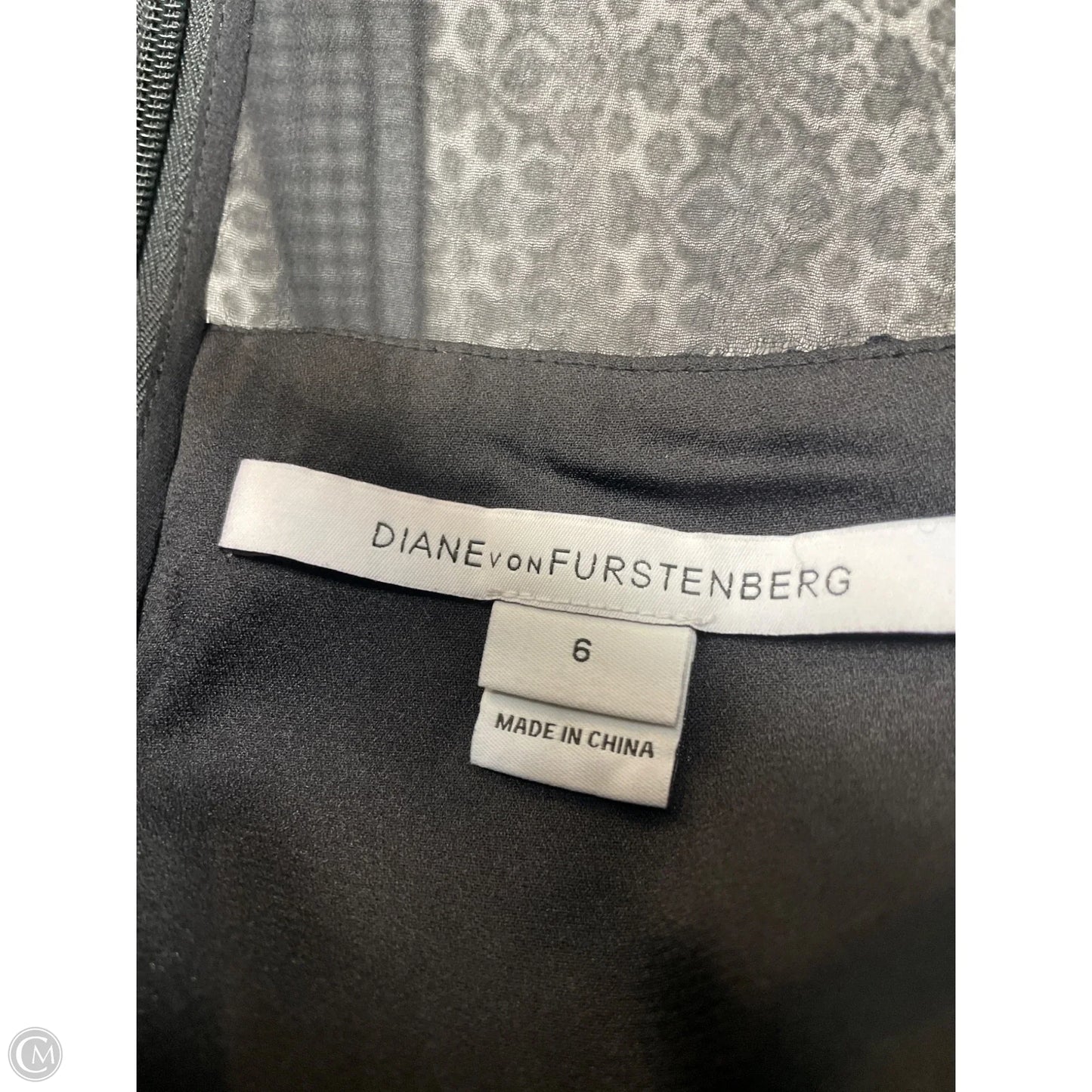 Dress Designer By Diane Von Furstenberg In Black, Size: 6