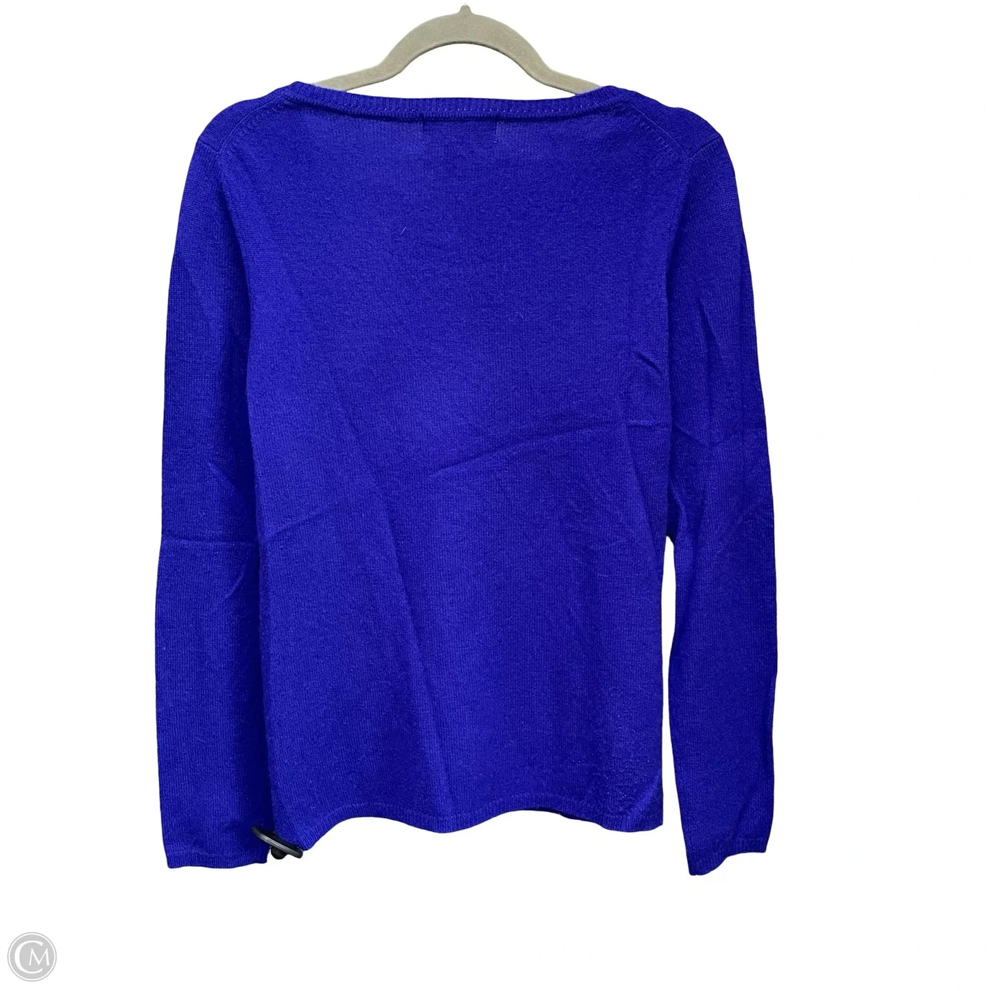 Sweater Cashmere By Peck And Peck In Blue, Size: M