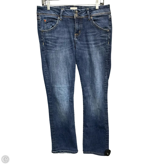 Jeans Boot Cut By Hudson In Blue Denim, Size: 10