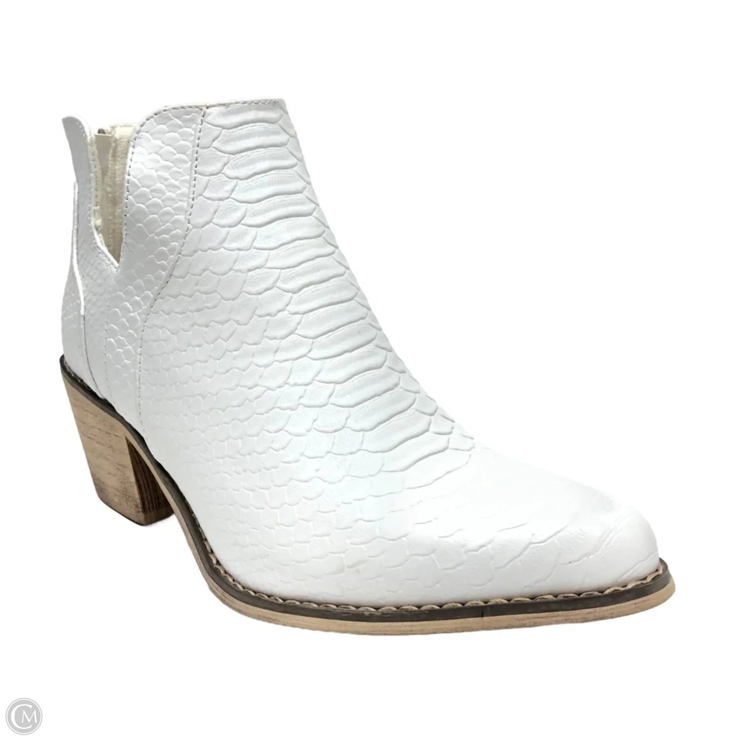 Boots Ankle Heels By Altard State In White, Size: 7