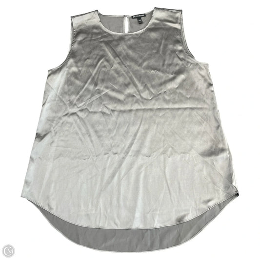 Top Sleeveless By Eileen Fisher In Grey, Size: M